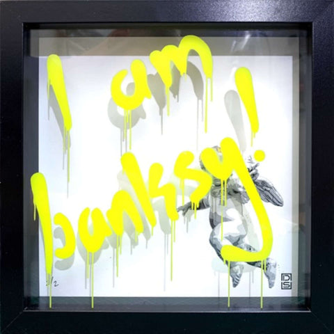Glass Writer / I Am Banksy / Yellow
