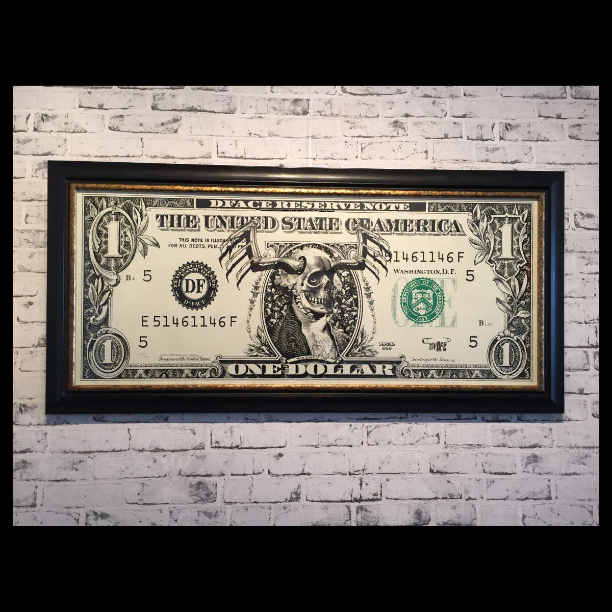 D*FACE One Doller 2007 シルクスクリーン D*Face-Dollar-Limited-Edition-Screen-Print – Reload Gallery