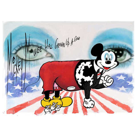 Mickey Mouse Has Grown Up A  Cow