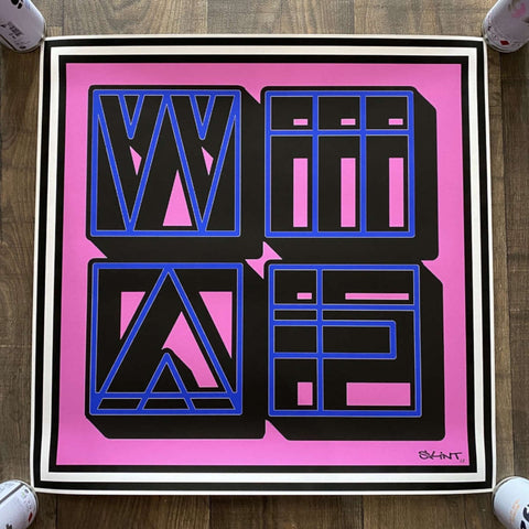 WHAT THE ACTUAL F#@K / Pink & Blue / AP