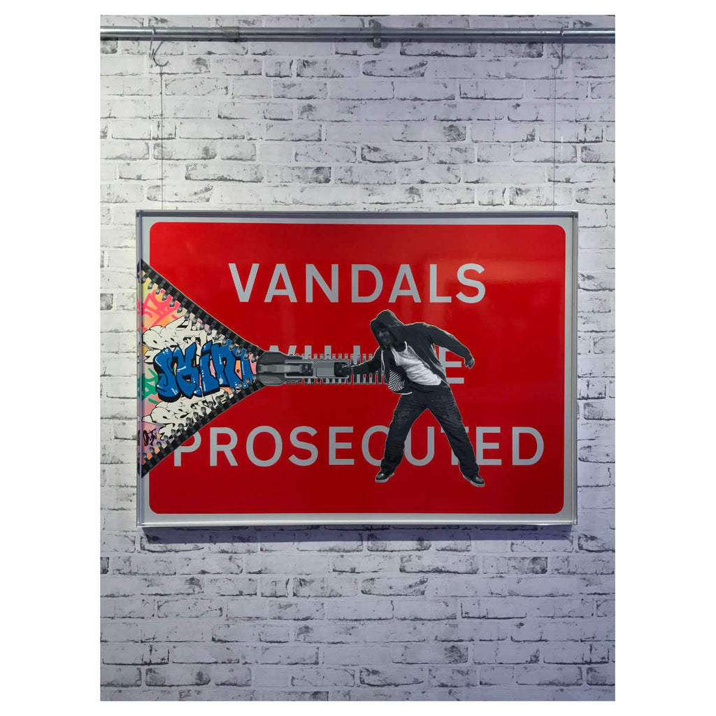 Vandals Will Be Prosecuted