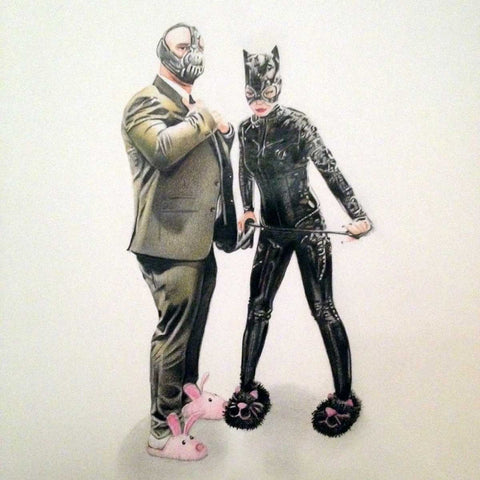 Bane and Cat Woman